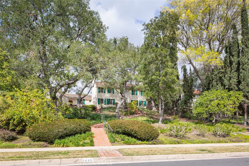 2435 Ridgeway Road San Marino, CA 91108 - Photo 36 of 38 a view of house with yard