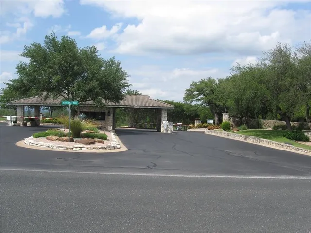 a view of a grassy area with an trees
