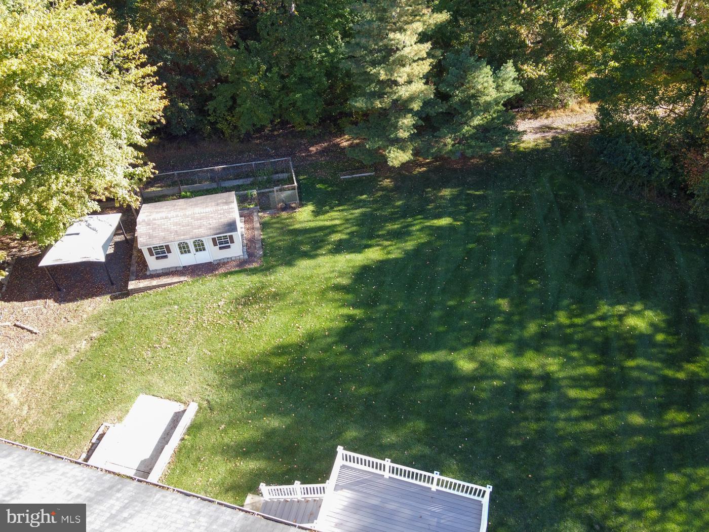 9 Noa Court Hamilton, NJ 08690 - Photo 44 of 47 a view of backyard with swimming pool and outdoor seating