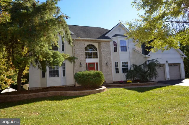 a aerial view of a house