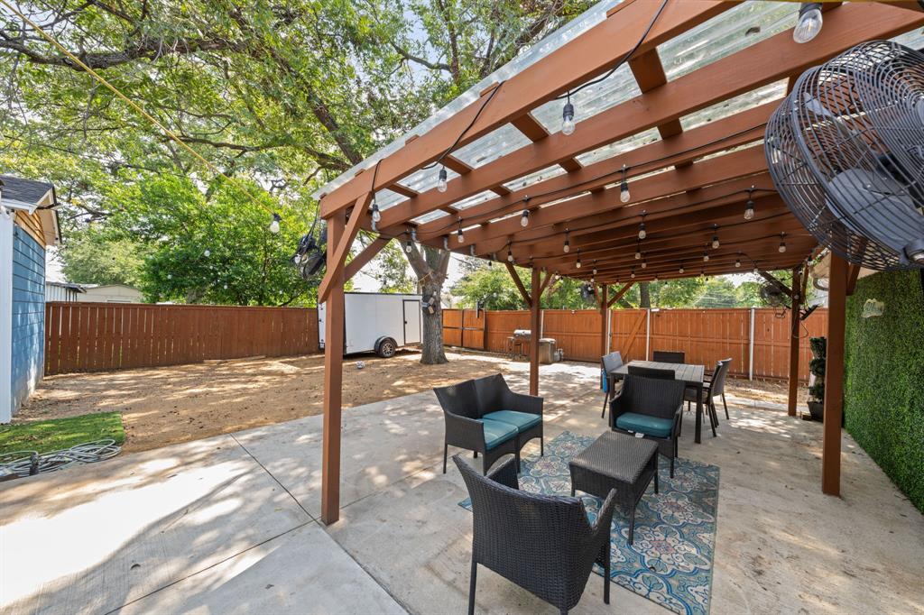 2114 Engle Avenue Dallas, TX 75224 - Photo 24 of 27 a view of yard with patio