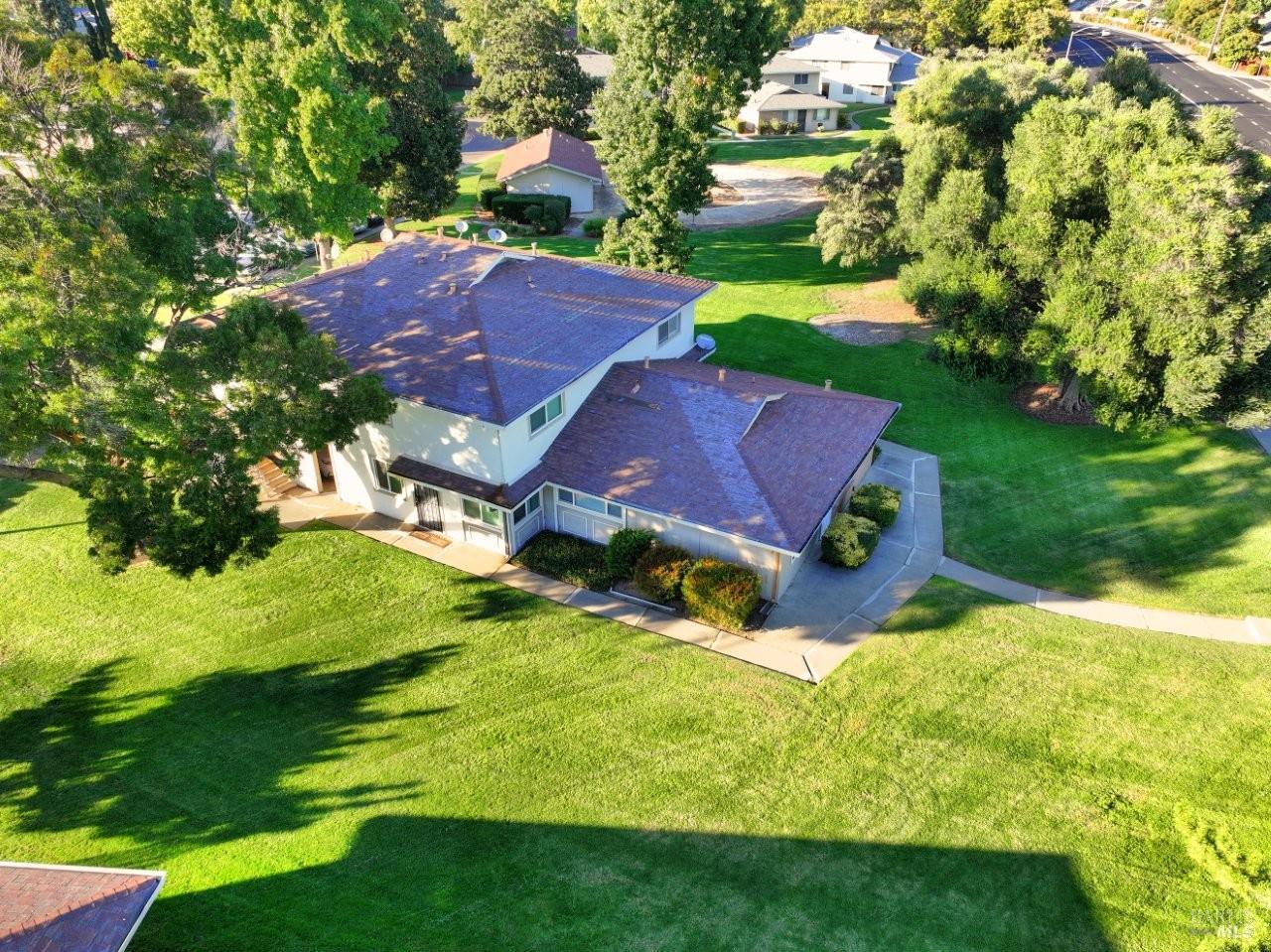 1970 Peabody Road, Unit 1 Vacaville, CA 95687 - Photo 2 of 16 a view of yard with swimming pool and green space