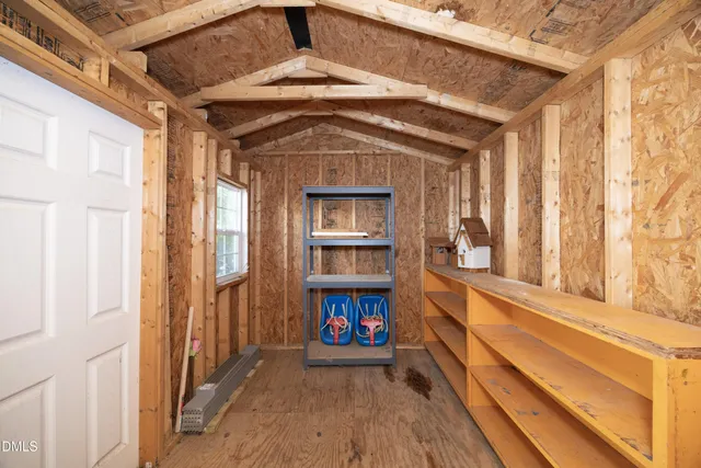 a view of front door of house