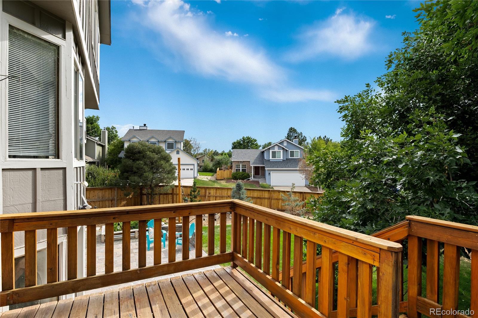 1225 East Goldsmith Drive Highlands Ranch, CO 80126 - Photo 34 of 40 a view of city from a balcony
