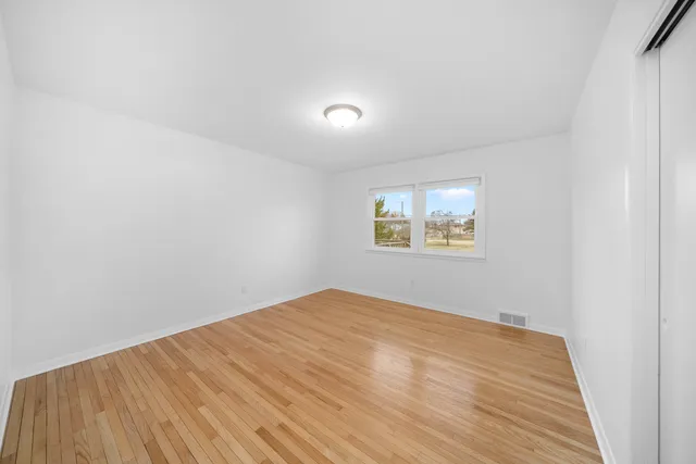 wooden floor in a room