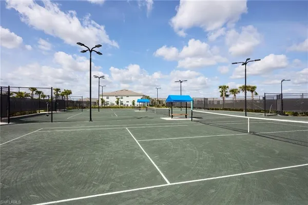 a view of a tennis court