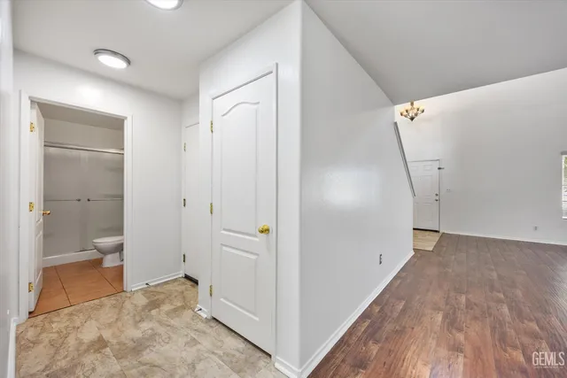 a view of a bathroom with a sink and a toilet