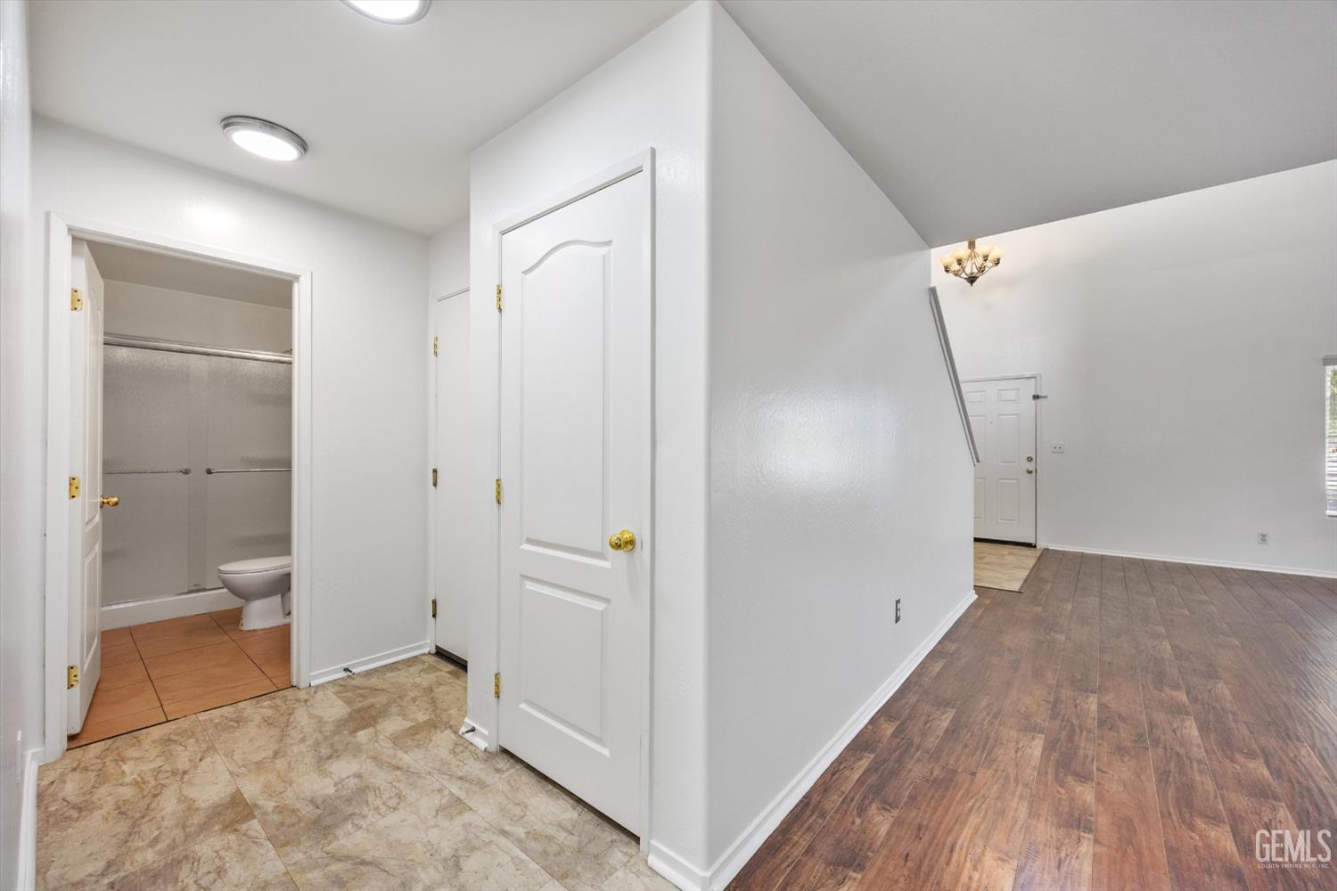 Undisclosed Address Bakersfield, CA 93312 - Photo 16 of 42 a view of a bathroom with a sink and a toilet