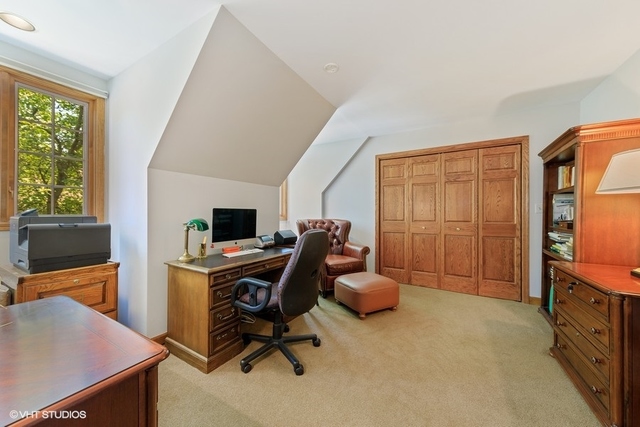 16 Tartan Ridge Road Burr Ridge, IL 60527 - Photo 18 of 30 a view of a workspace with furniture and a window