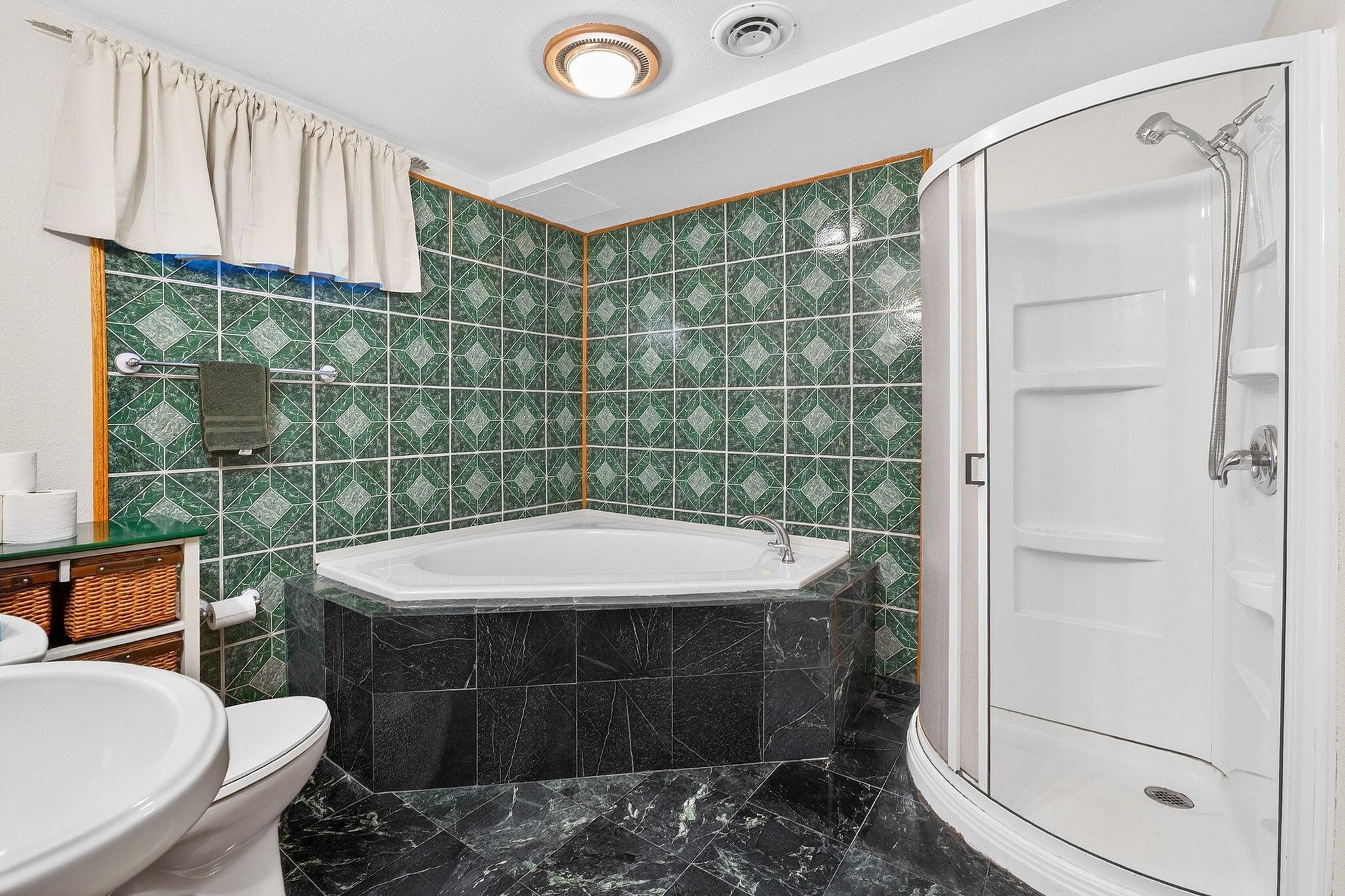 804 Fieldstone Way Watertown, WI 53094 - Photo 24 of 32 Lower Level Full Bath with Jetted Tub