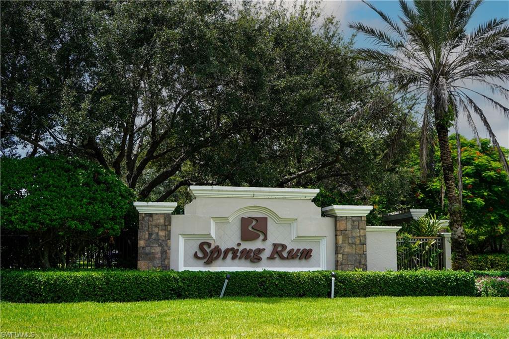 9341 Spring Run Boulevard, Unit 3106 Estero, FL 34135 - Photo 33 of 44 Community sign