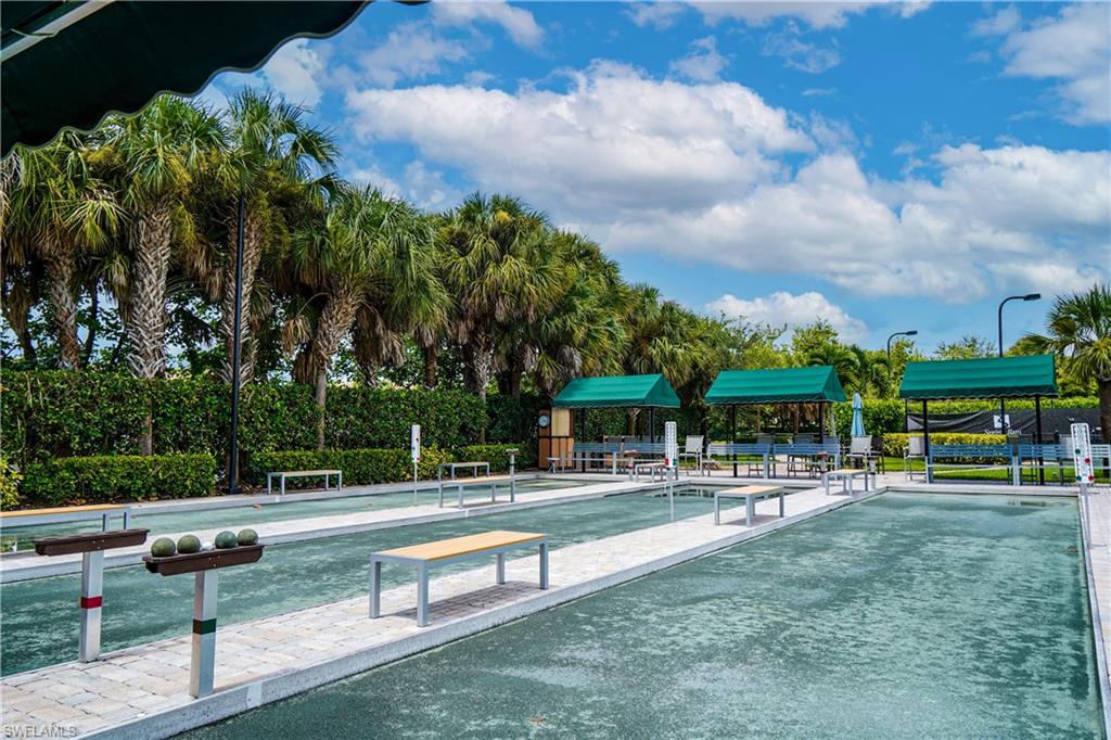 9341 Spring Run Boulevard, Unit 3106 Estero, FL 34135 - Photo 41 of 44 View of home's community featuring a bocce ball area