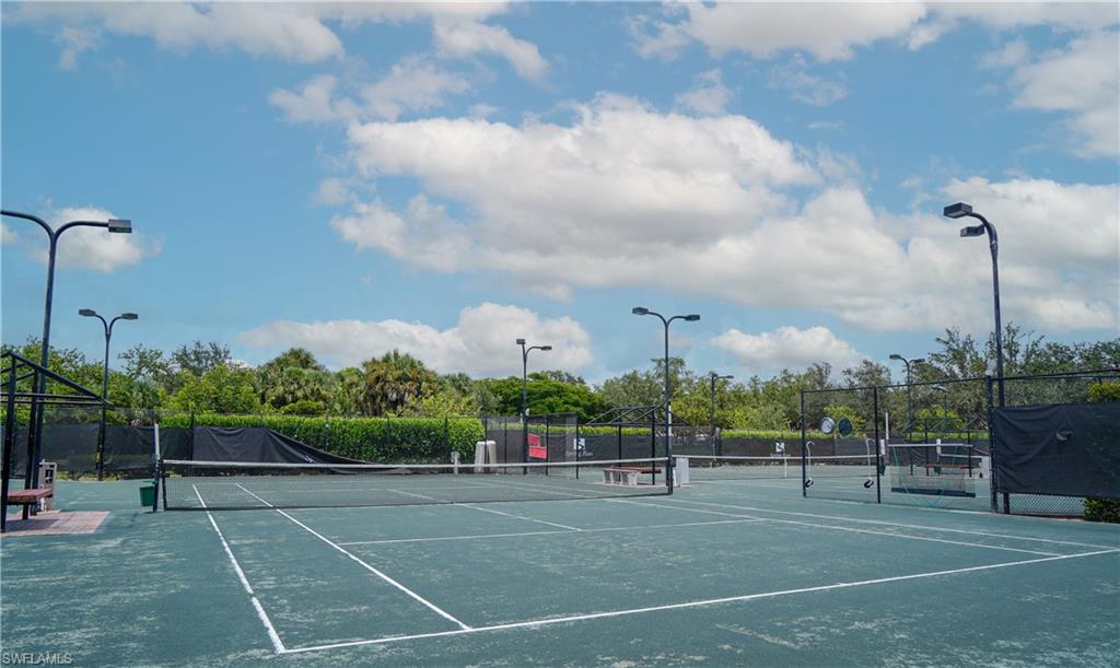 9341 Spring Run Boulevard, Unit 3106 Estero, FL 34135 - Photo 42 of 44 View of tennis court