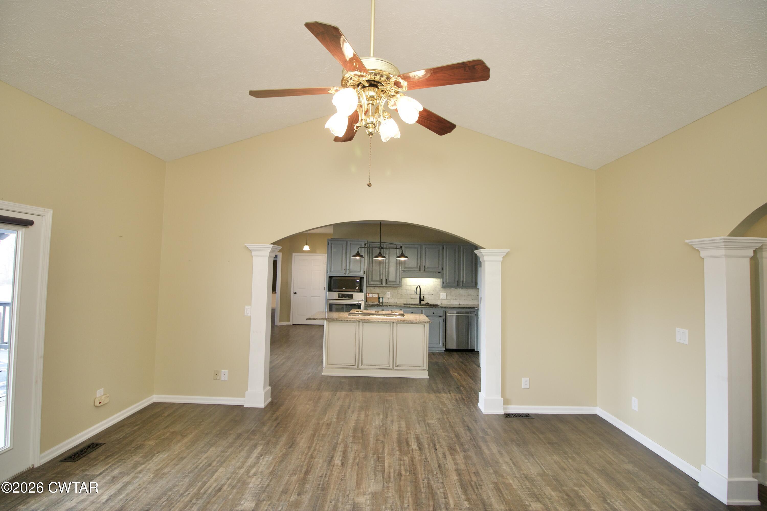 2845 Gilchrist Stantonville Road Stantonville, TN 38379 - Photo 20 of 97 a view of a kitchen with a sink dishwasher and a microwave oven