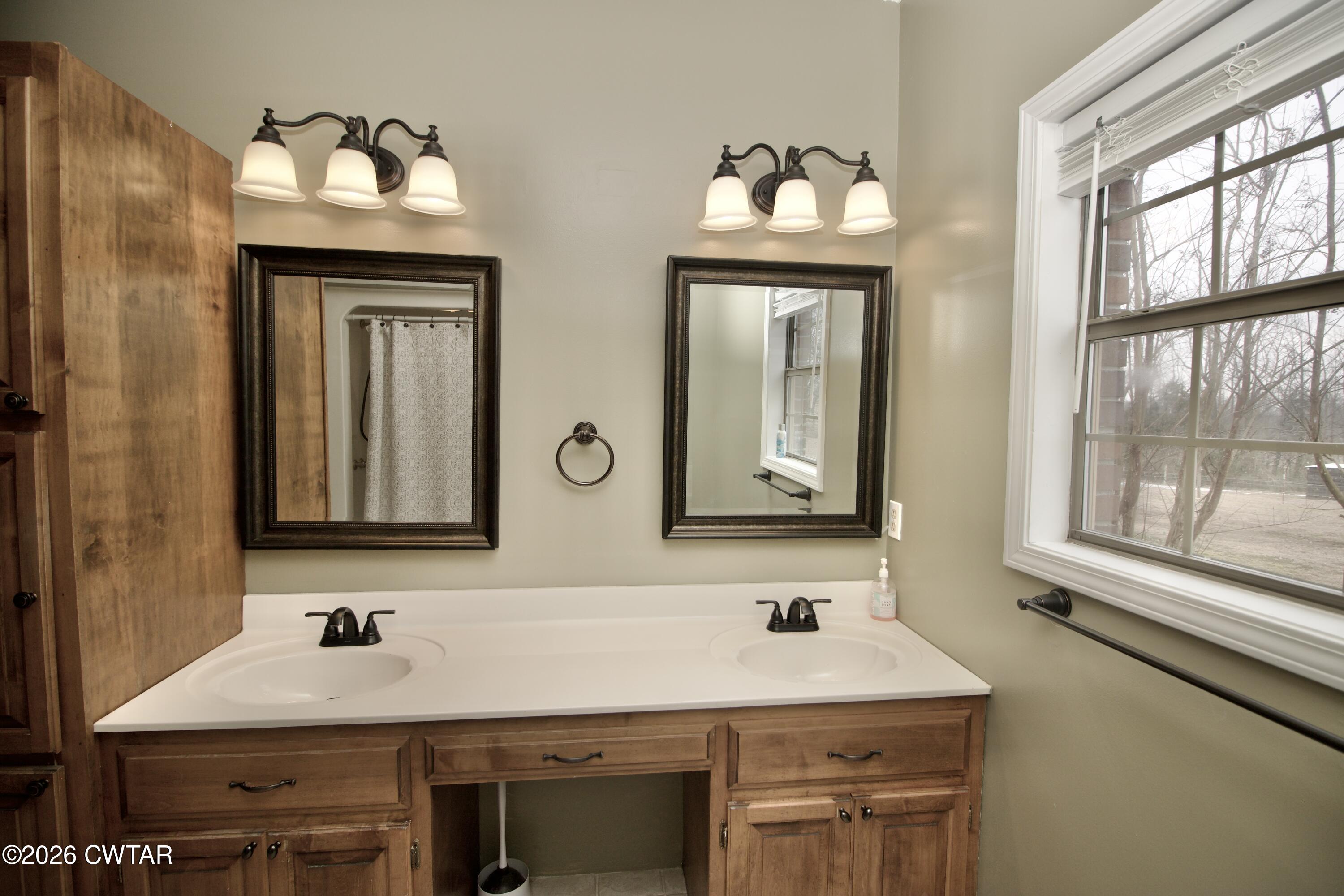 2845 Gilchrist Stantonville Road Stantonville, TN 38379 - Photo 32 of 97 a bathroom with a sink and a mirror
