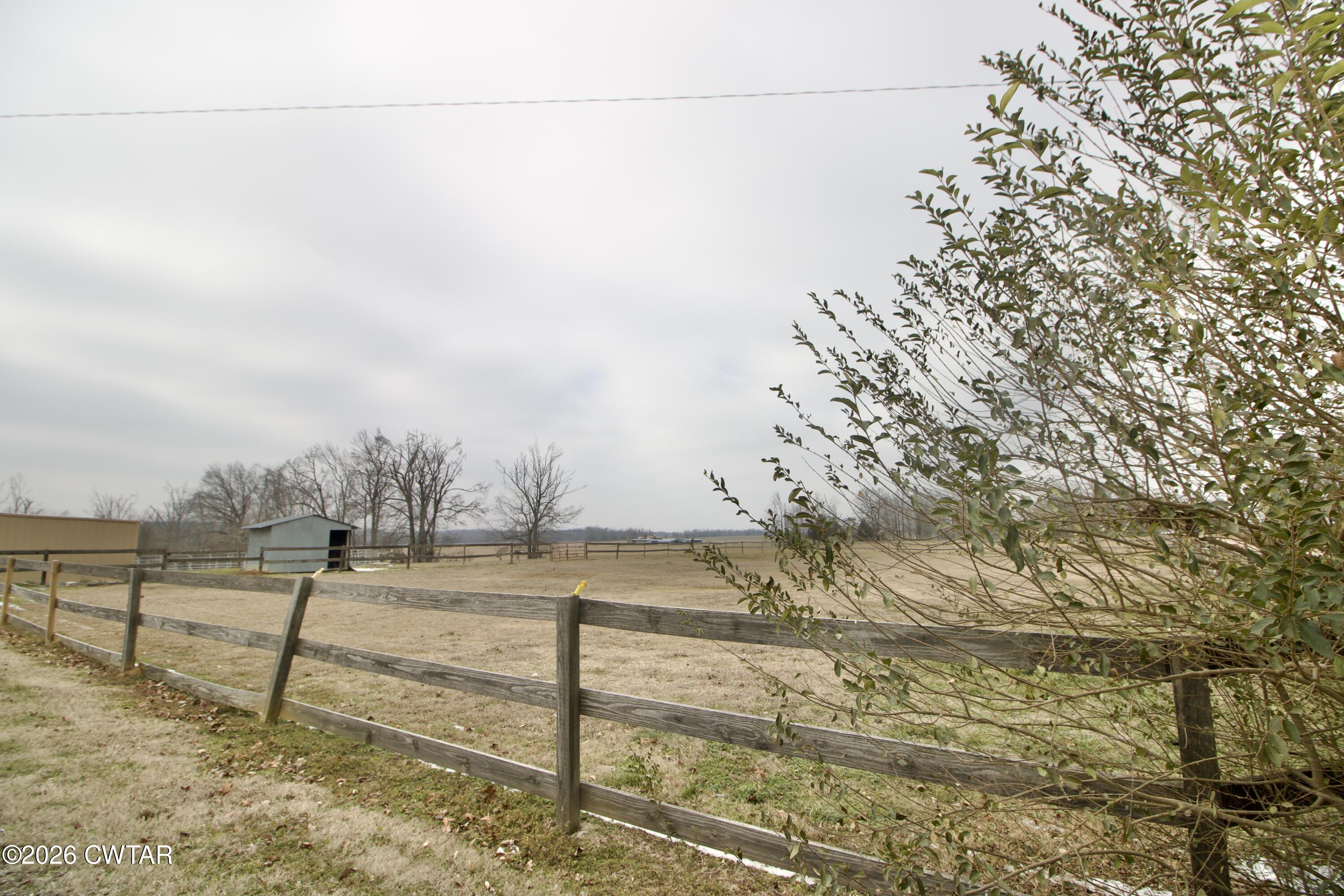 2845 Gilchrist Stantonville Road Stantonville, TN 38379 - Photo 83 of 97 a view of a dry yard with wooden fence