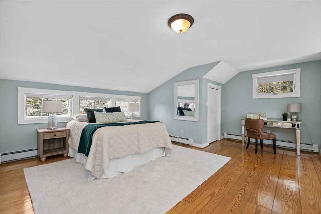 154 Topsfield Road Boxford, MA 01921 - Photo 15 of 39 a bedroom with a bed and a desk