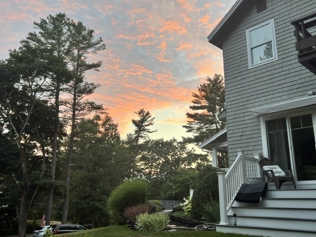 154 Topsfield Road Boxford, MA 01921 - Photo 27 of 39 a view of house with yard and car parked