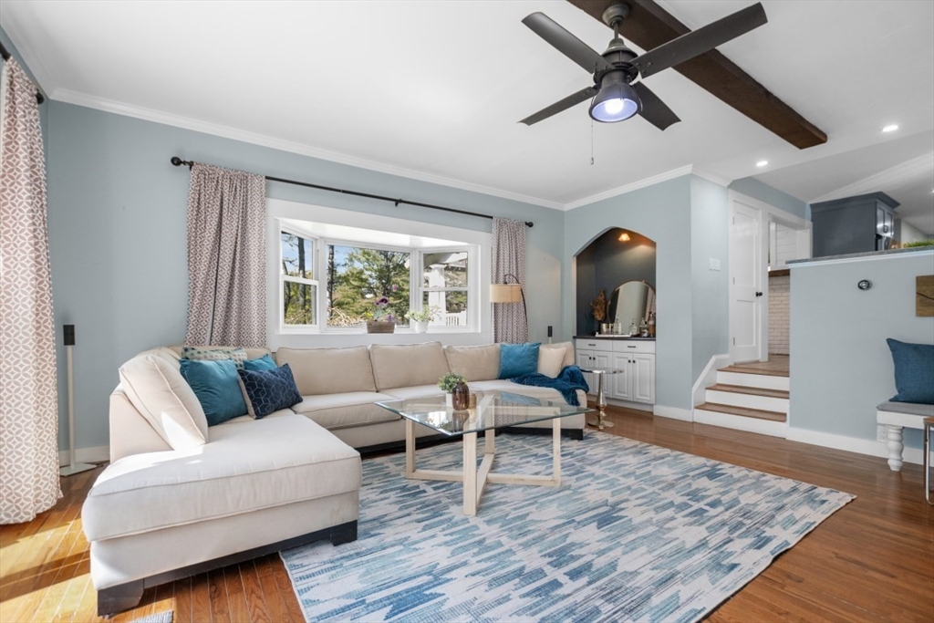 154 Topsfield Road Boxford, MA 01921 - Photo 34 of 39 a living room with furniture and a wooden floor