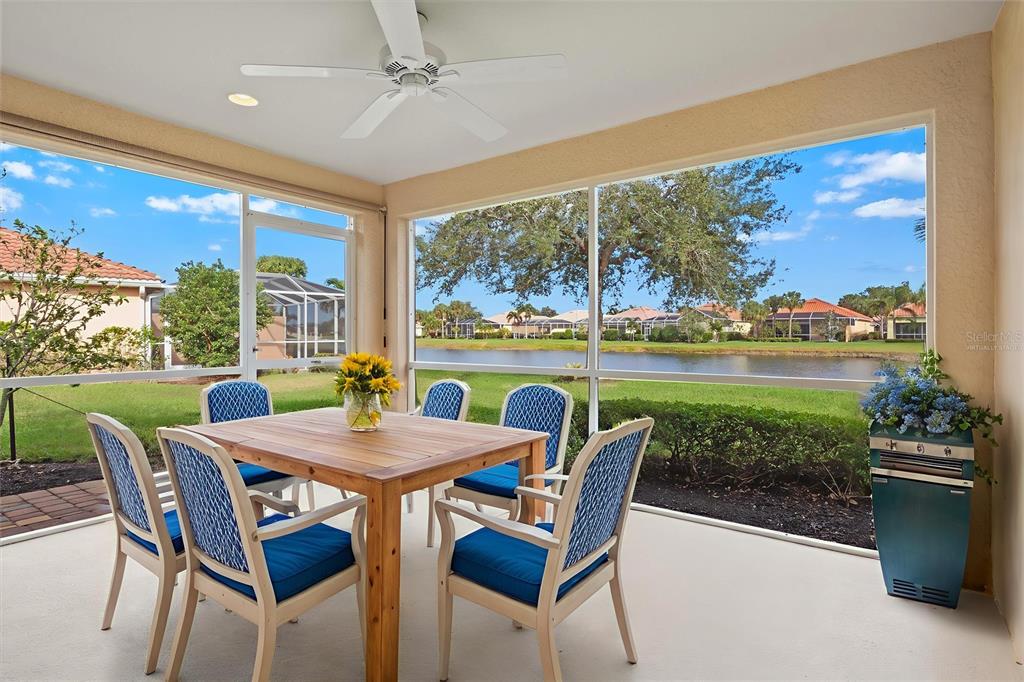 13222 Huerta Street Venice, FL 34293 - Photo 41 of 85 a view of a dining room with furniture window and outside view