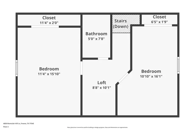 $1,790 | 4838 Montclair Hill Lane, Fresno, TX 77545