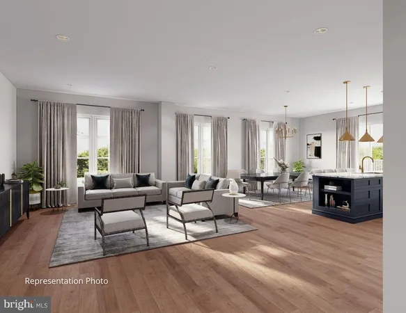 a living room with furniture a fireplace a lamp and a window