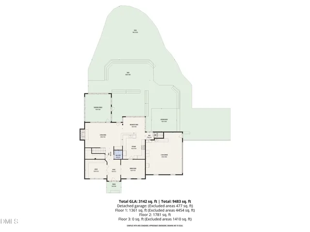 $925,000 | 4820 Sandberry Lane, Raleigh, NC 27613