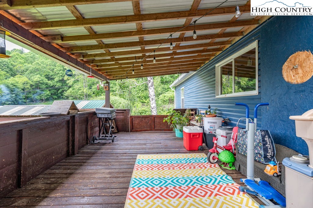 285 Roaring Fork Road Todd, NC 28684 - Photo 35 of 41 a storage room with furniture