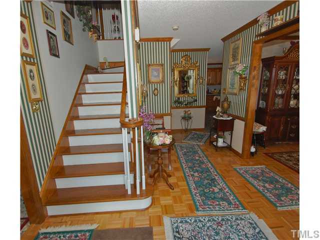 628 Junction Road Durham, NC 27703 - Photo 3 of 3 a view of an entryway with staircase