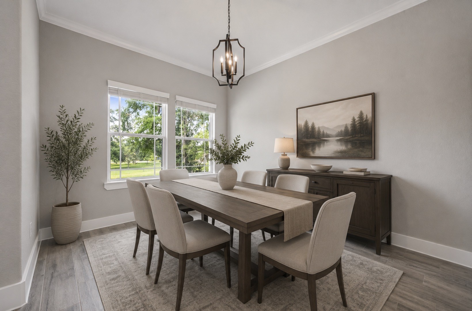 139 Popular Street Onalaska, TX 77360 - Photo 6 of 27 Dining room virtually staged.