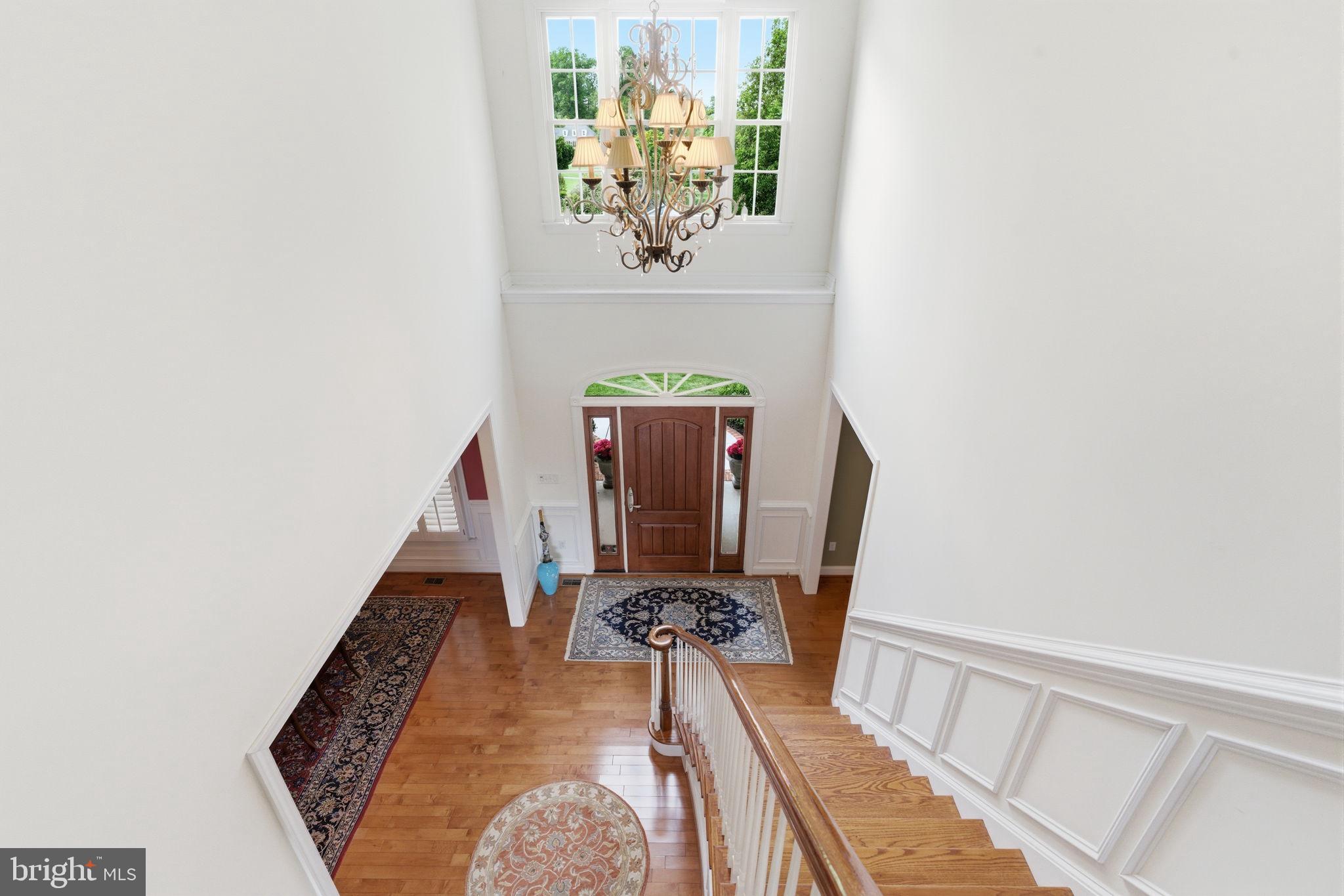 9 Deer Ridge Court Phoenix, MD 21131 - Photo 12 of 96 FOYER VIEW FROM SECOND FLOOR