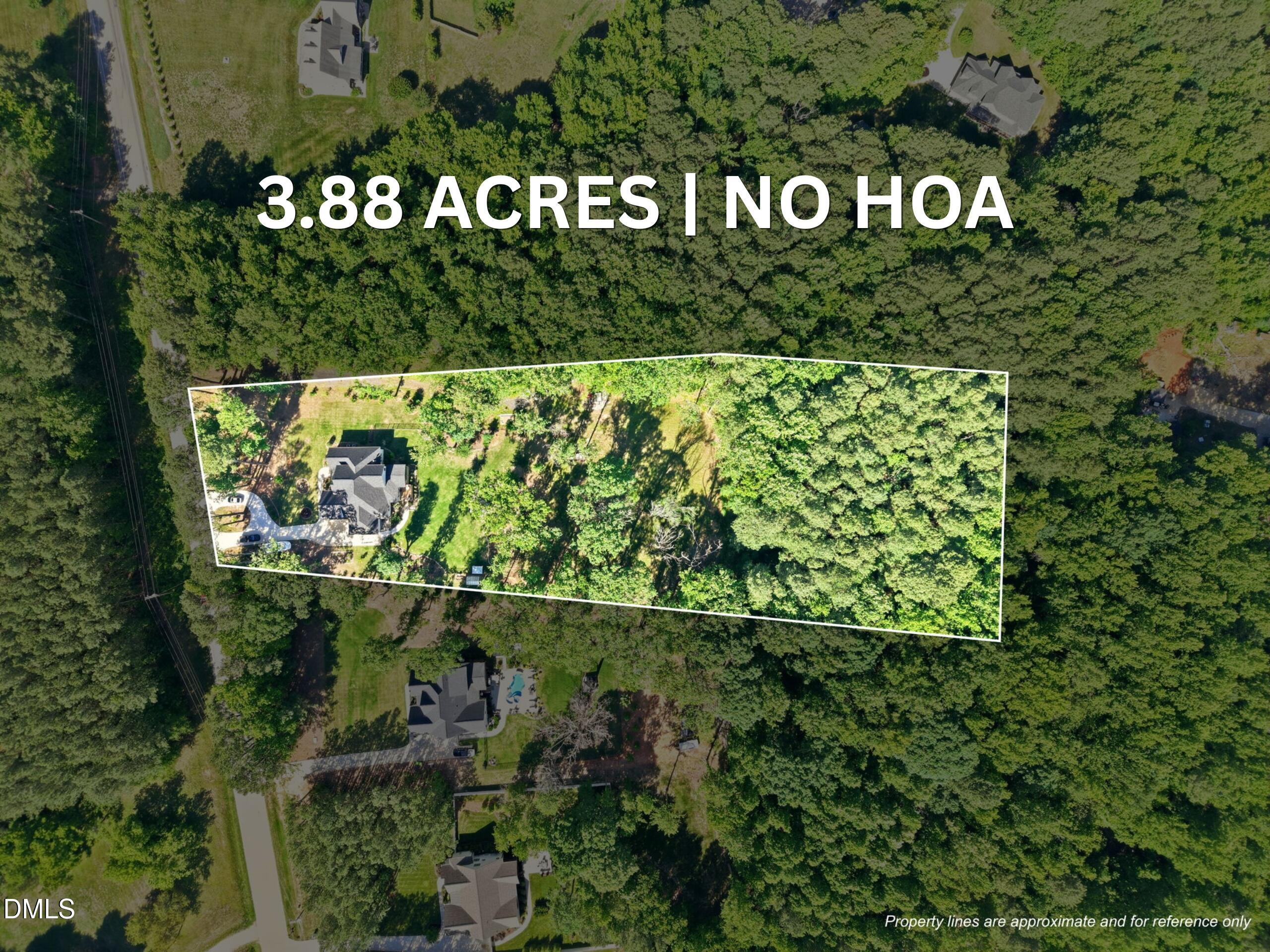 3511 Bruce Garner Road Wake Forest, NC 27587 - Photo 2 of 57 3.88 acres NO HOA