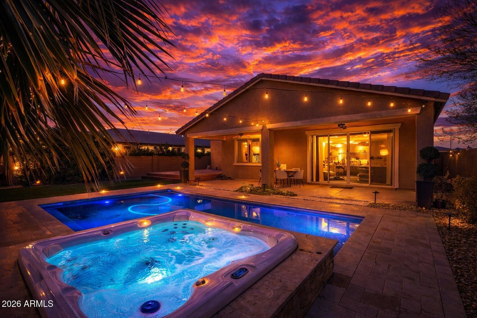 7727 West Agora Lane Phoenix, AZ 85043 - Photo 3 of 46 a view of swimming pool with seating area and furniture