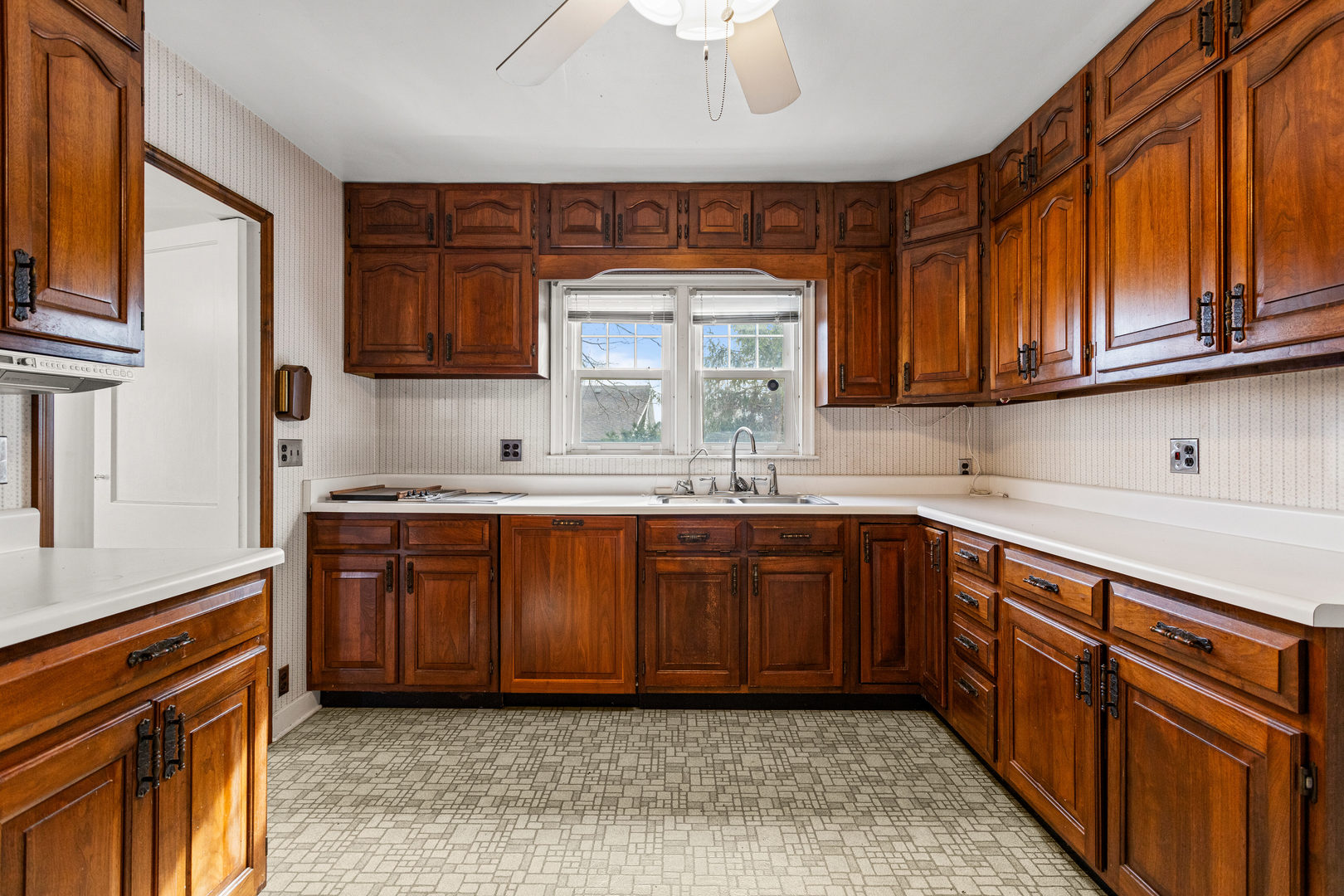 400 East 3rd Street Brocton, IL 61917 - Photo 15 of 54 a kitchen with stainless steel appliances granite countertop a sink stove and cabinets