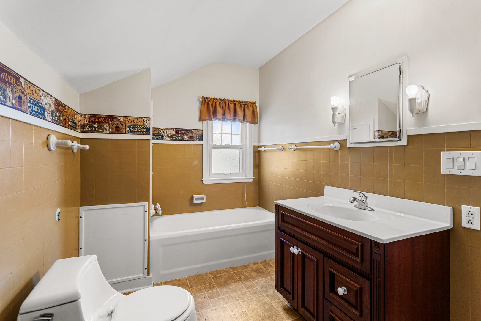 400 East 3rd Street Brocton, IL 61917 - Photo 29 of 54 a bathroom with a sink a toilet and shower