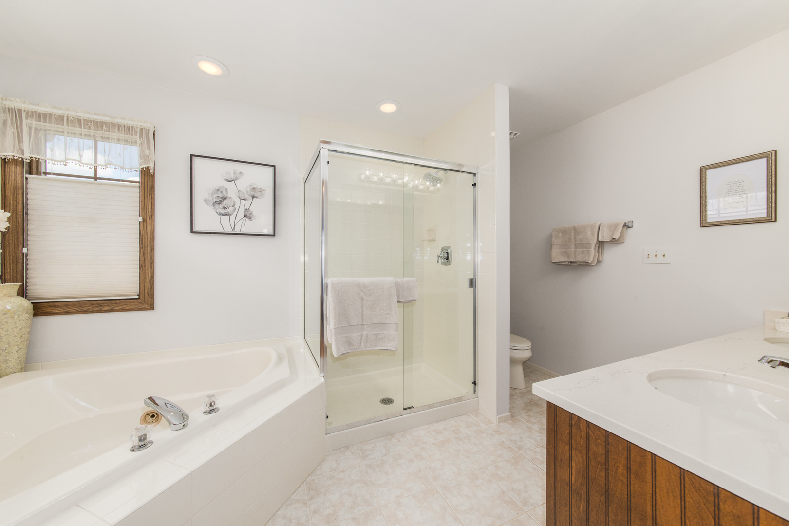 408 North Seminary Avenue Park Ridge, IL 60068 - Photo 17 of 26 a bathroom with a tub a sink and shower