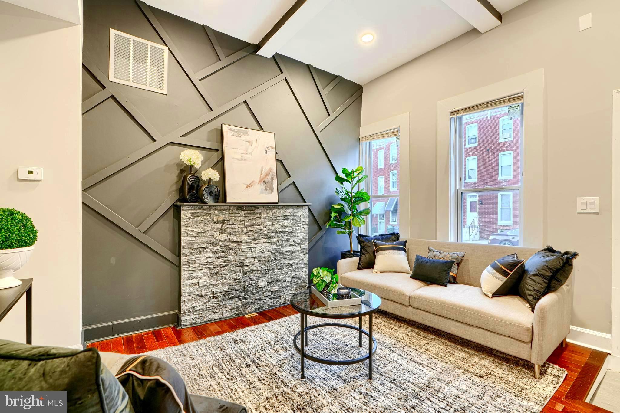 717 East Biddle Street Baltimore, MD 21202 - Photo 12 of 47 a living room with patio furniture and a potted plant