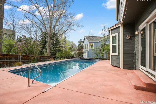 a view of a house with pool