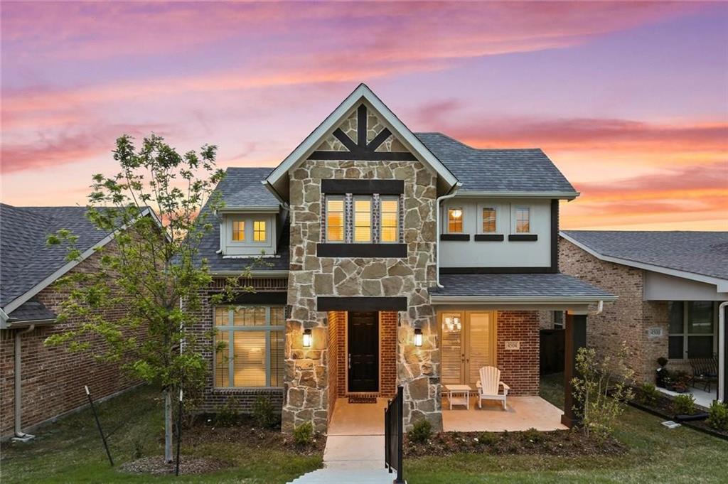 4504 Del Rey Avenue McKinney, TX 75070 - Photo 2 of 40 a front view of a house with garden