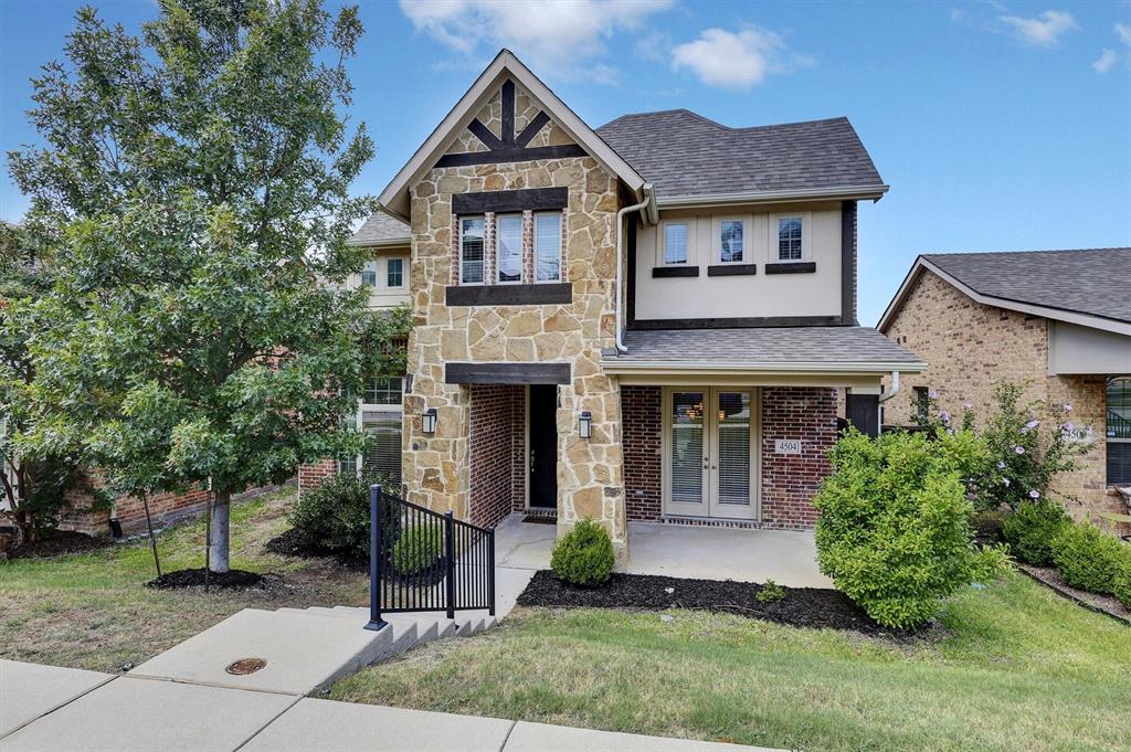 4504 Del Rey Avenue McKinney, TX 75070 - Photo 3 of 40 a front view of a house with a yard