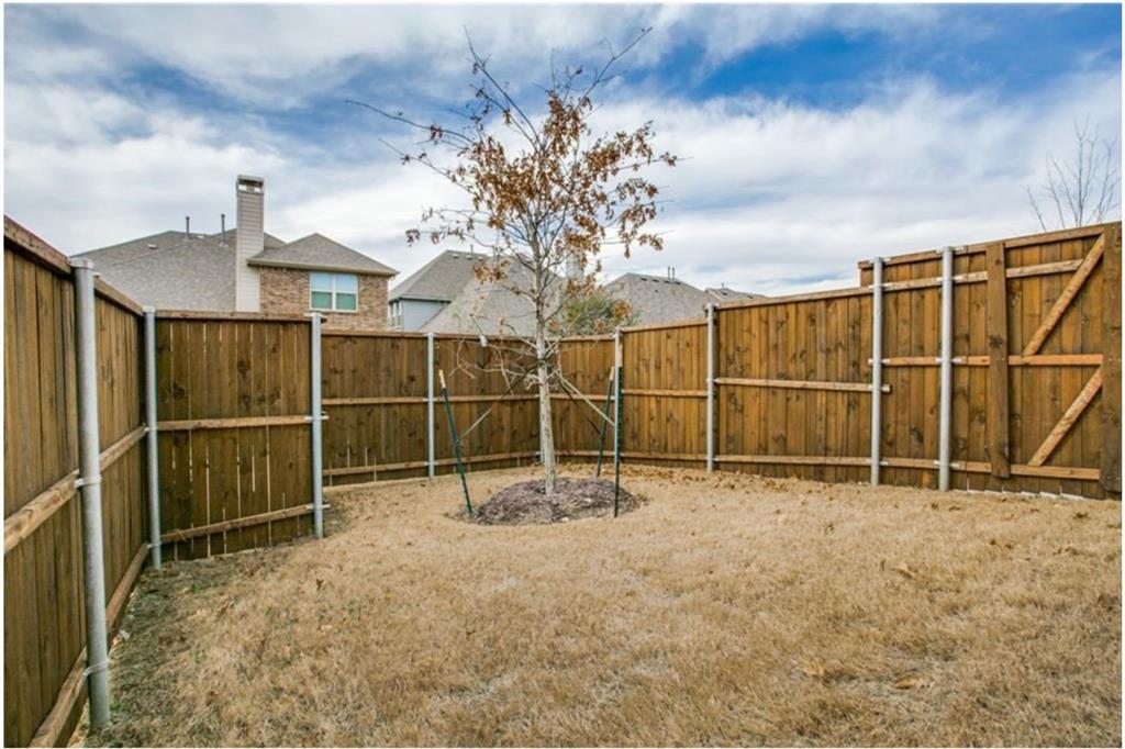 4504 Del Rey Avenue McKinney, TX 75070 - Photo 35 of 40 a view of a backyard
