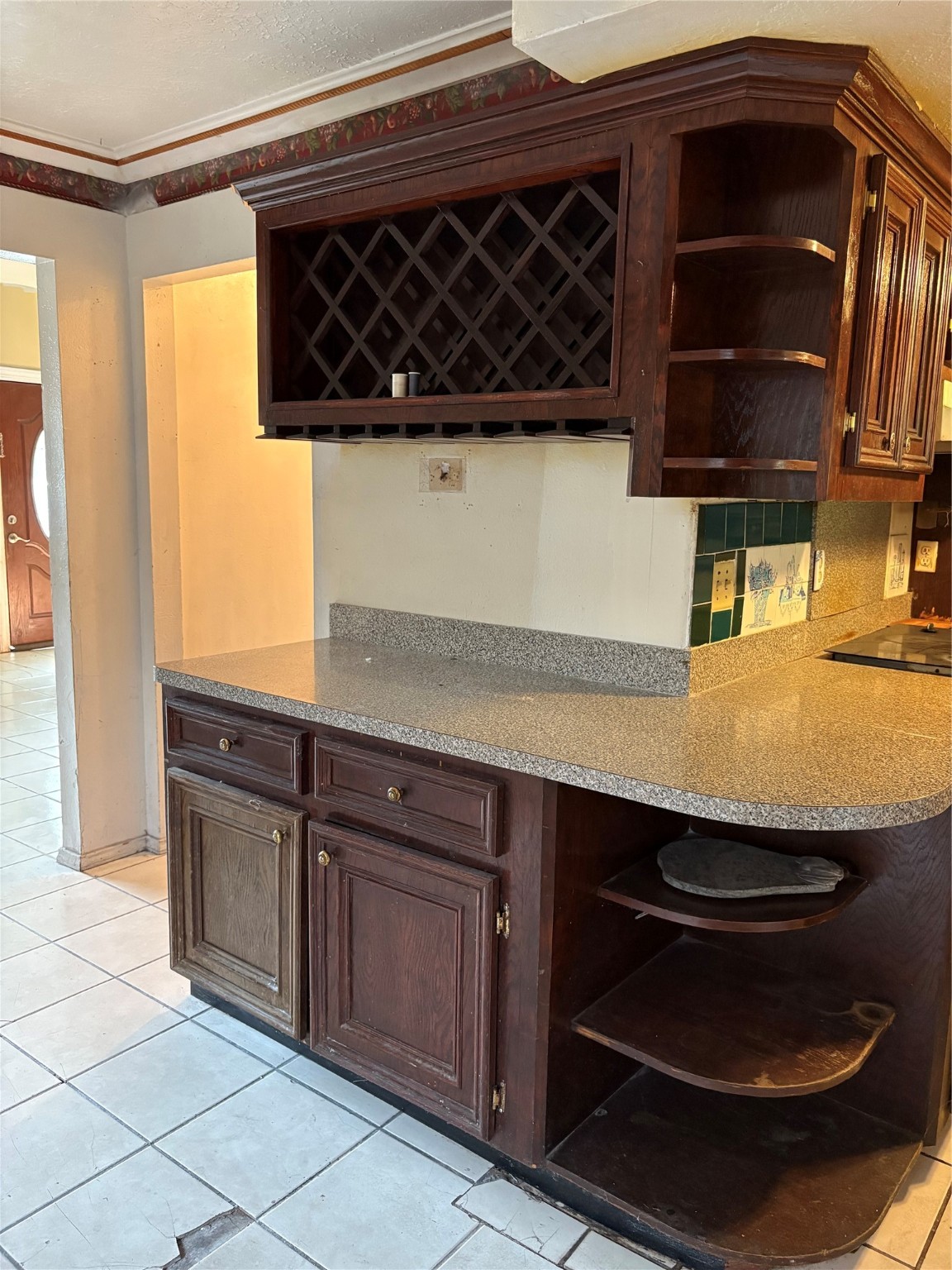 2131 Campbell Road Houston, TX 77080 - Photo 10 of 39 a kitchen with a sink and cabinets
