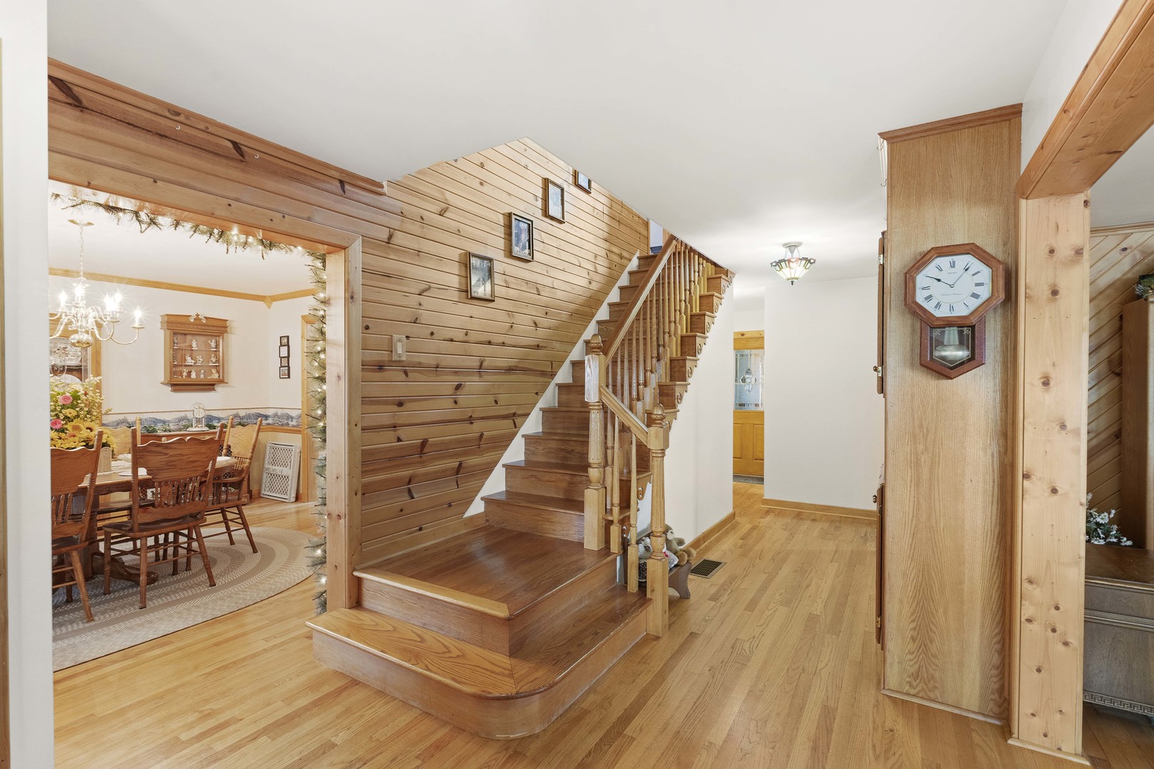 200 South Rathje Road Peotone, IL 60468 - Photo 5 of 39 a view of entryway with wooden floor