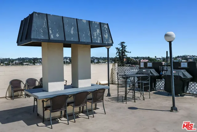 a view of a city with tall buildings