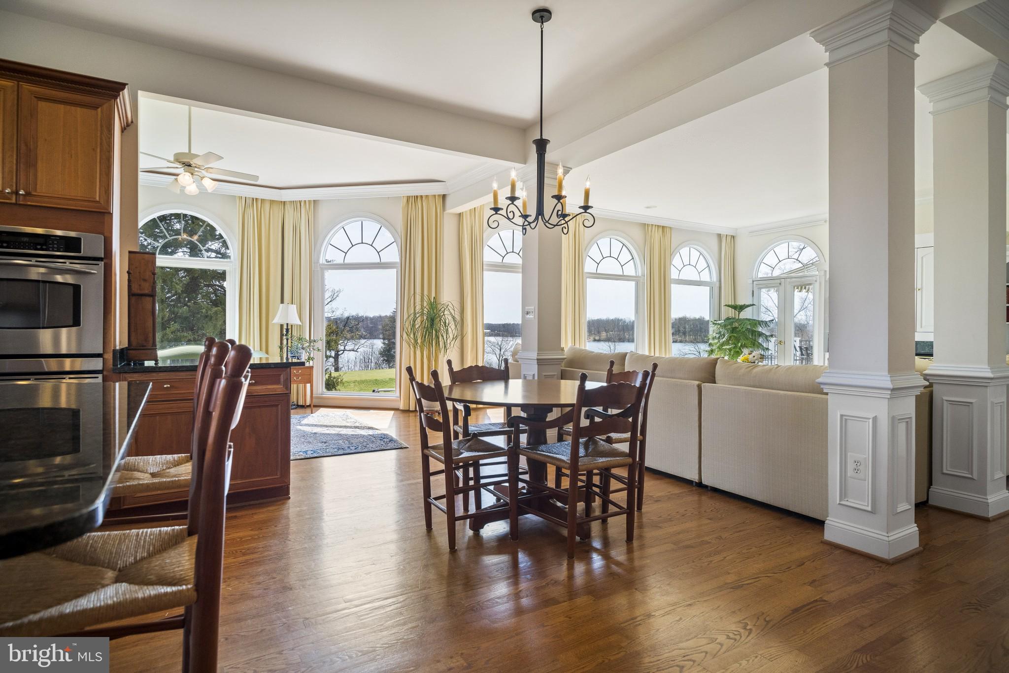 8514 Link Hills Loop Gainesville, VA 20155 - Photo 17 of 65 Kitchen looking into Sunroom and Family Room