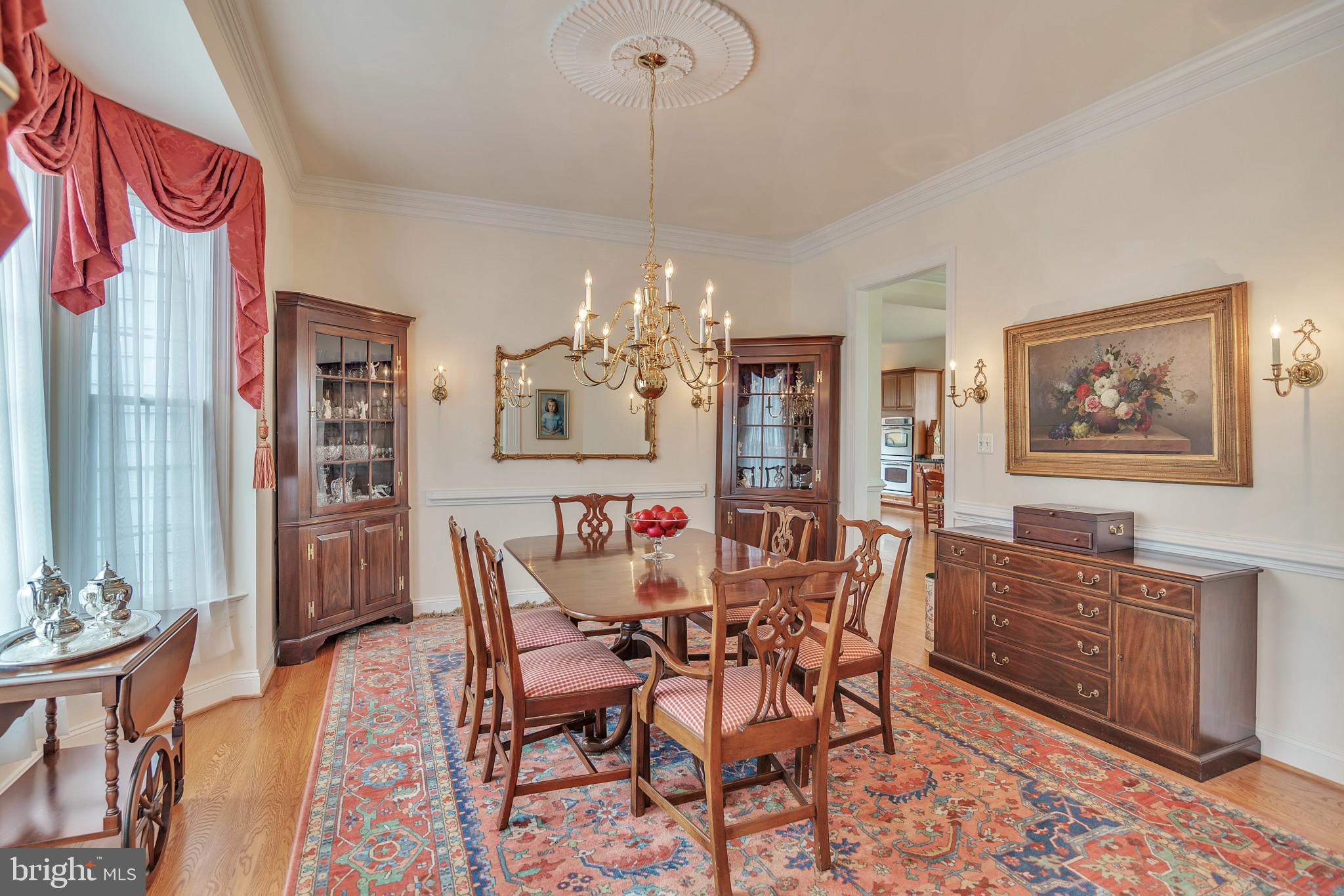 8514 Link Hills Loop Gainesville, VA 20155 - Photo 29 of 65 Formal Dining Room w/ Bay Window