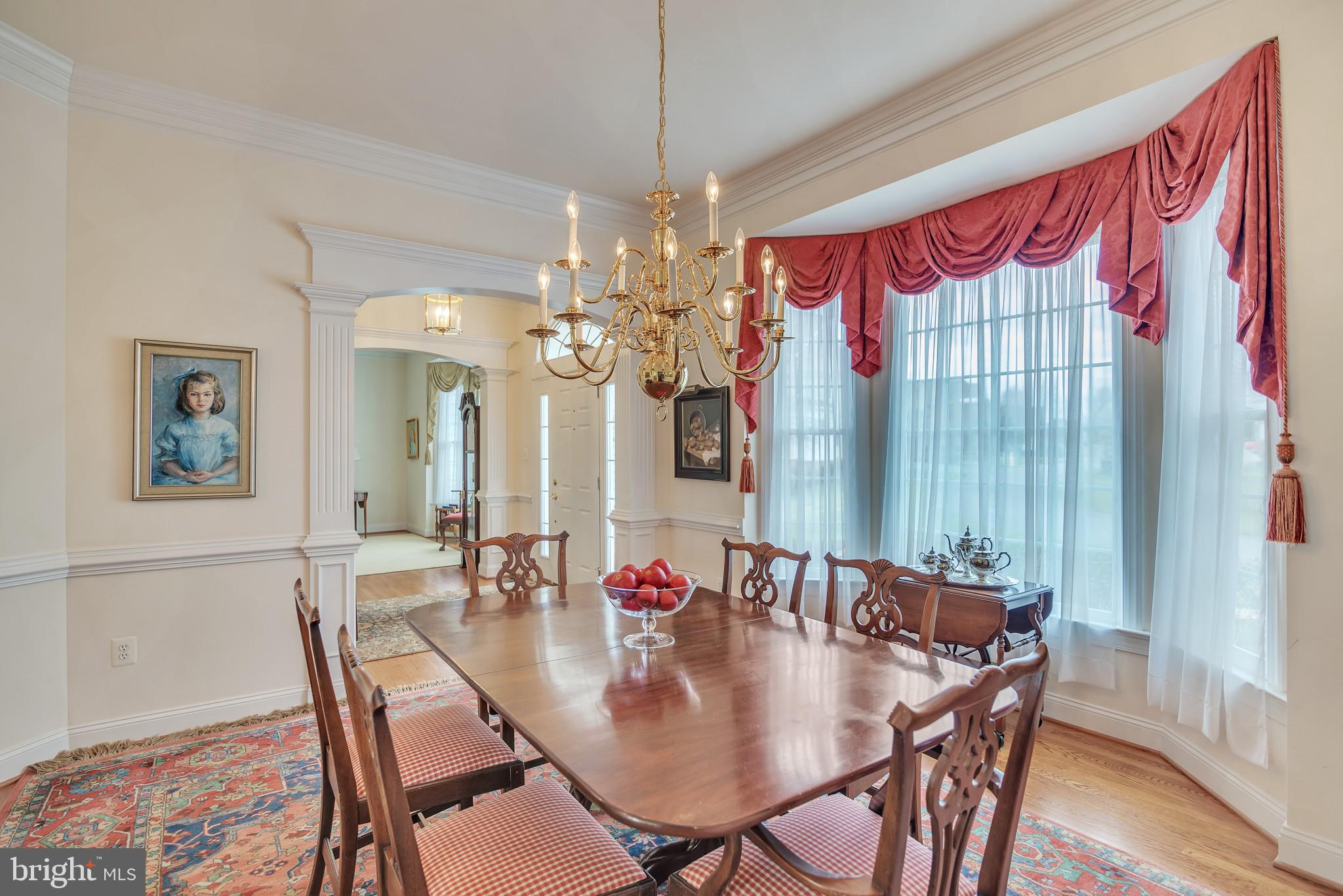 8514 Link Hills Loop Gainesville, VA 20155 - Photo 30 of 65 Formal Dining Room looking into foyer