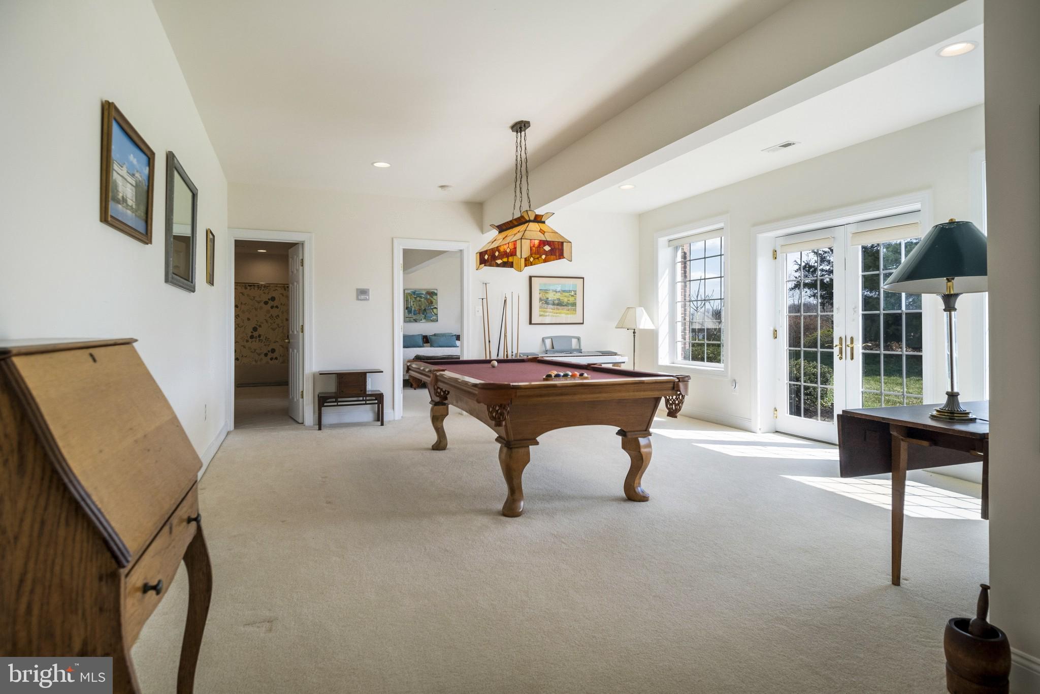 8514 Link Hills Loop Gainesville, VA 20155 - Photo 47 of 65 Walk Out Lake Side Lower Level game room