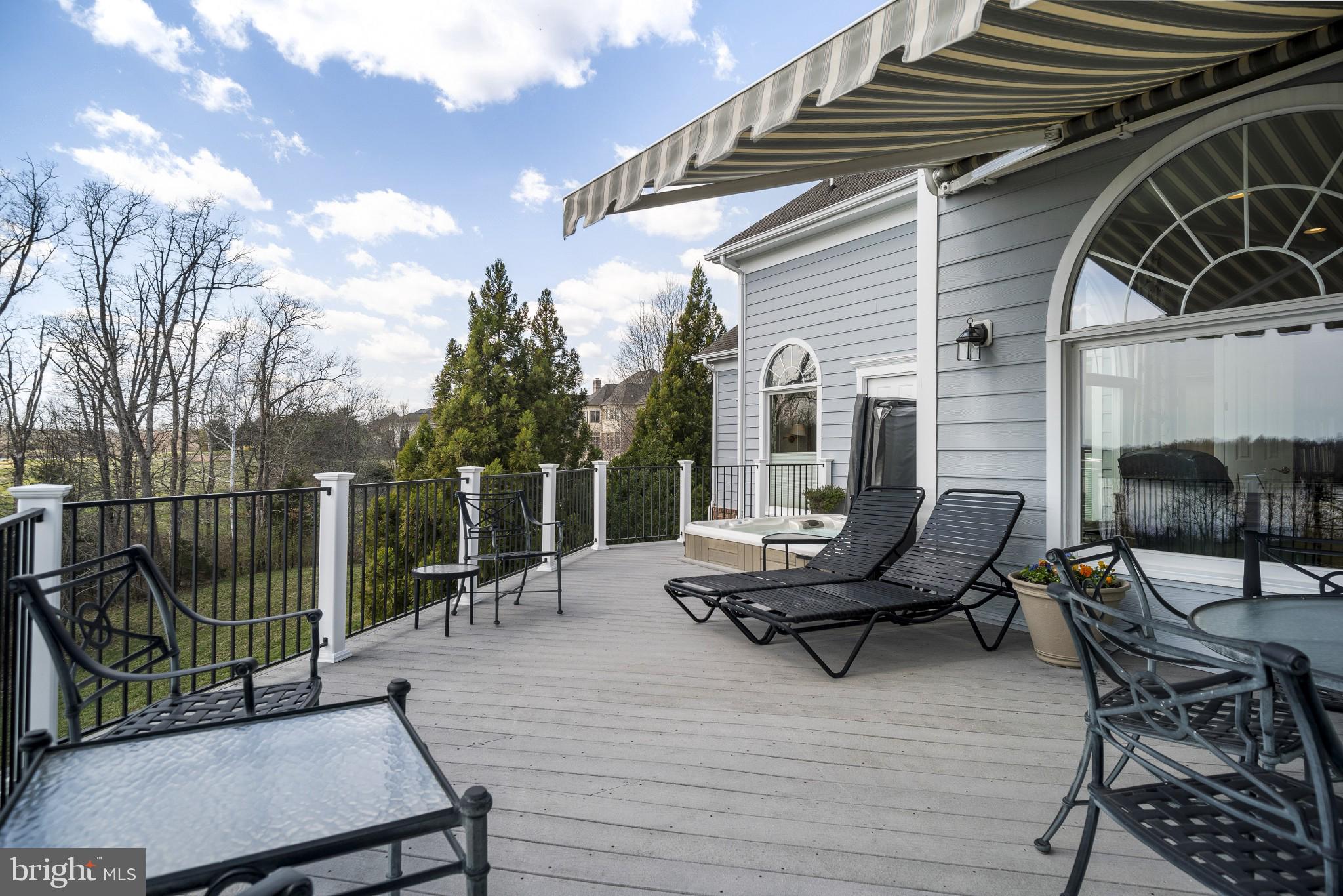 8514 Link Hills Loop Gainesville, VA 20155 - Photo 54 of 65 Awning and Natural Gas hook up/Weber Grill