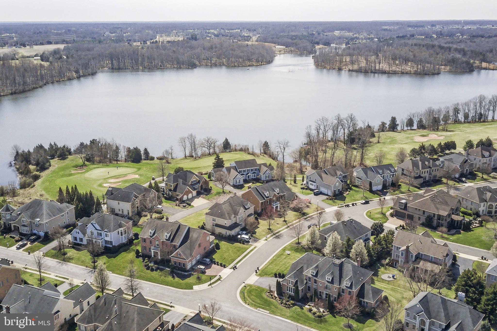 8514 Link Hills Loop Gainesville, VA 20155 - Photo 57 of 65 Aerial Views of Lake Manassas